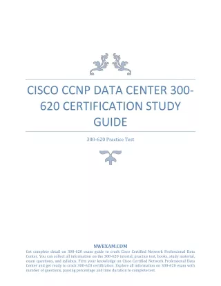 cisco ccnp data center 300 620 certification