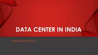 data center in india