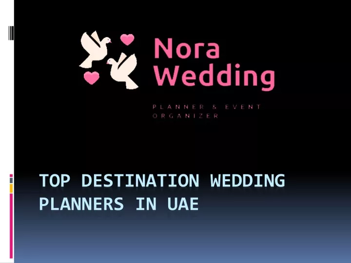 top destination wedding planners in uae