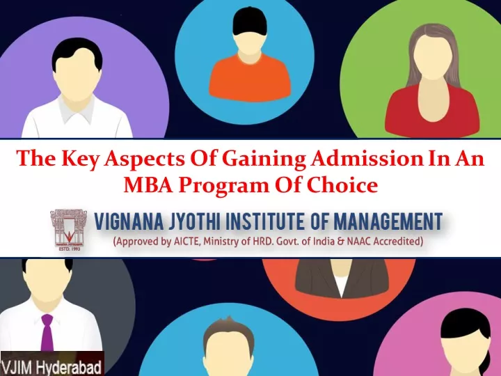 the key aspects of gaining admission