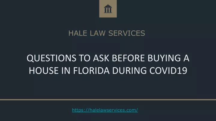 hale law services