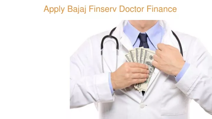 apply bajaj finserv doctor finance