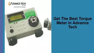 get the best torque meter in advance tech
