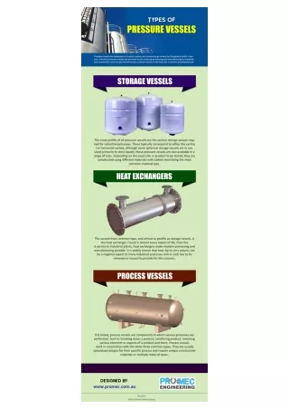 Types of Pressure Vessels | Promec Engineering