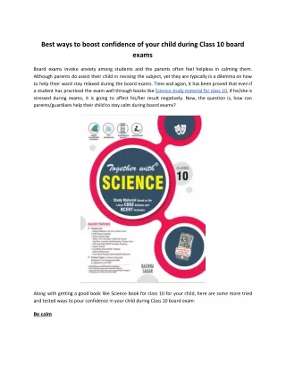 best ways to boost confidence of your child
