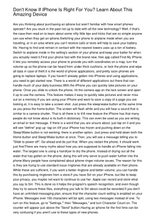 don t know if iphone is right for you learn about