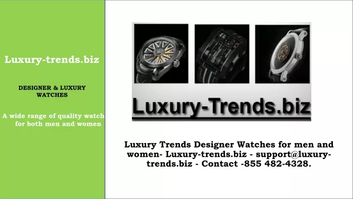 luxury trends biz