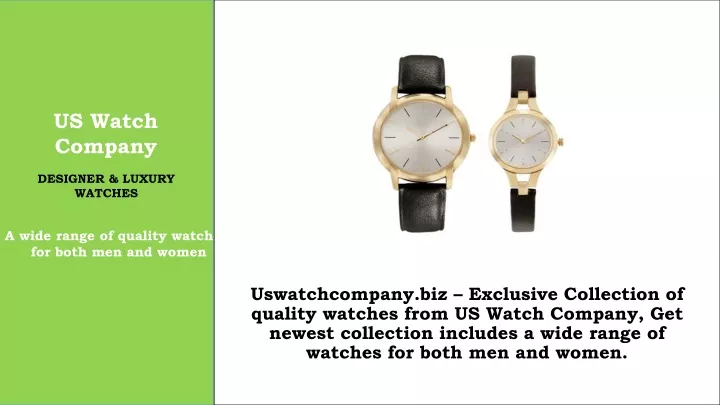 us watch company