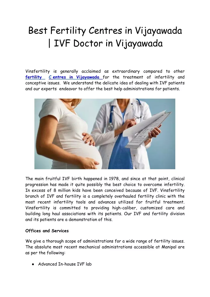 best fertility centres in vijayawada ivf doctor in vijayawada