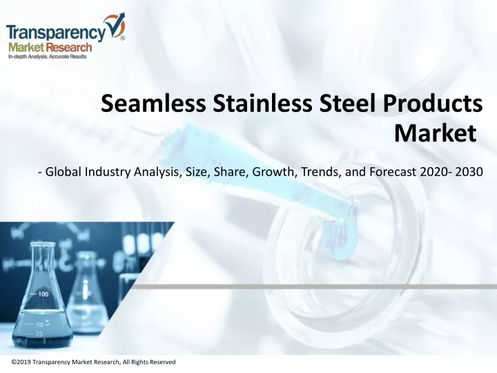 seamless stainless steel products market