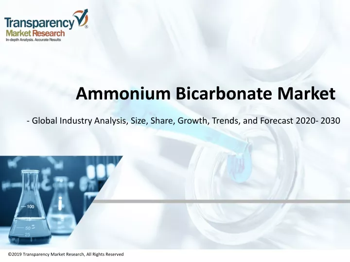 ammonium bicarbonate market