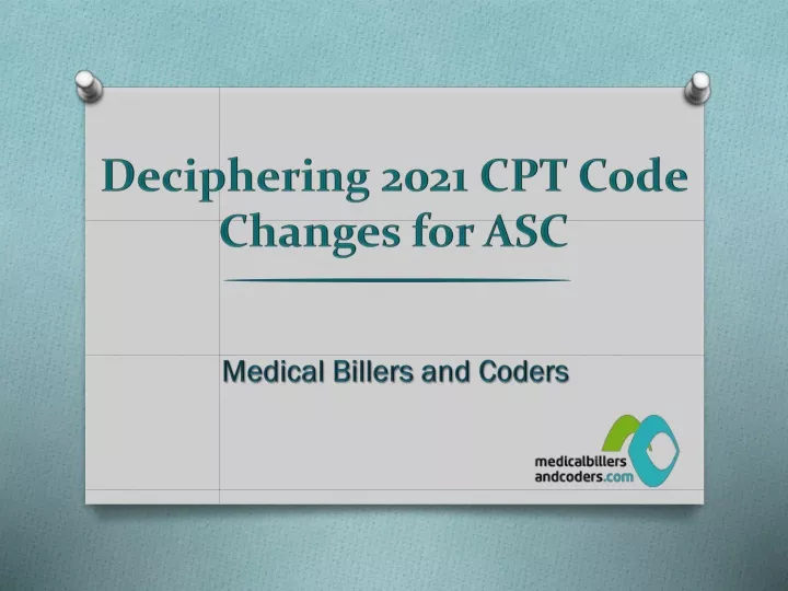 deciphering 2021 cpt code changes for asc