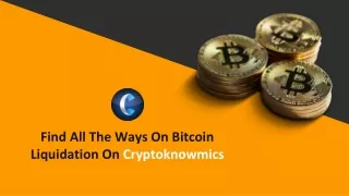 find all the ways on bitcoin liquidation