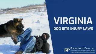 Virginia Dog Bite Injury Laws