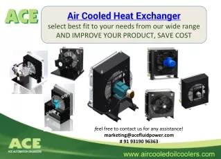 air cooled heat exchanger select best fit to your