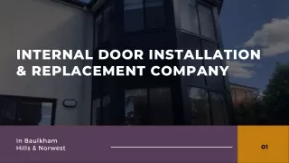 Internal door installation & replacement company in Baulkham Hills & Norwest