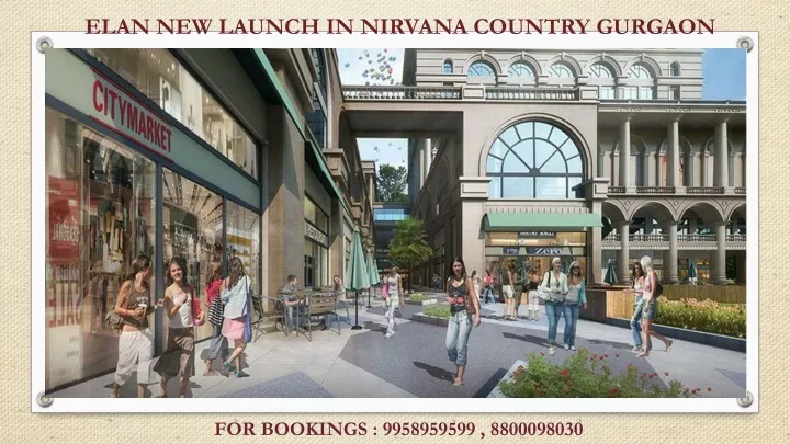 elan new launch in nirvana country gurgaon