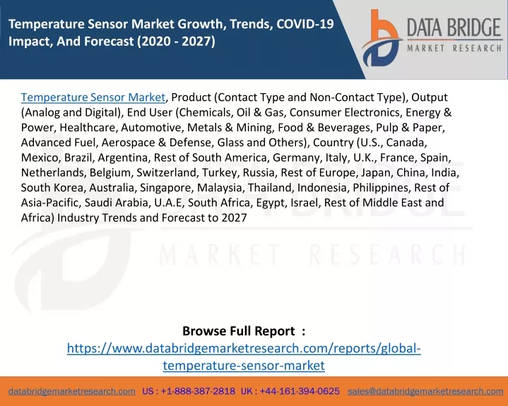 temperature sensor market growth trends covid