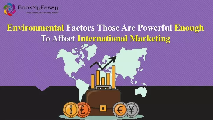 environmental factors those are powerful enough to affect international marketing