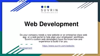 web development