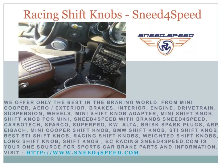 racing shift knobs sneed4speed