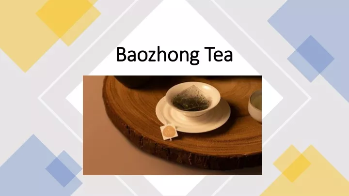 baozhong tea