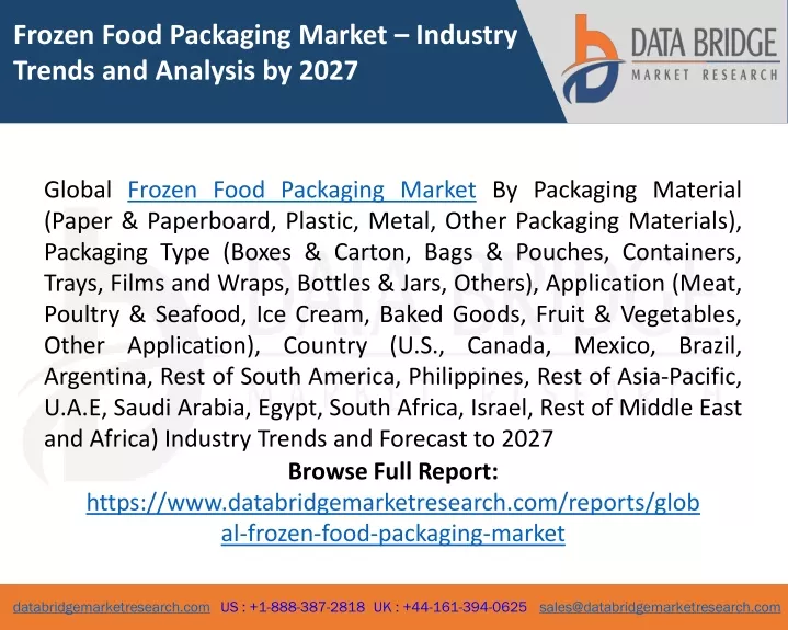 frozen food packaging market industry trends