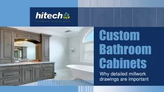custom bathroom cabinets