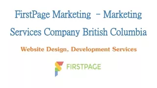 Website Design, Development Services