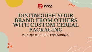 distinguish your brand from others with custom