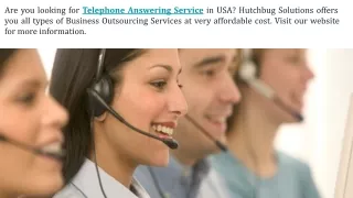 Telephone Answering Service in USA