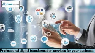 Professional digital transformation services for your business