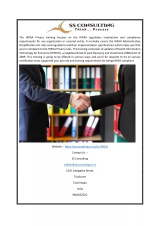 the hipaa privacy training focuses on the hipaa