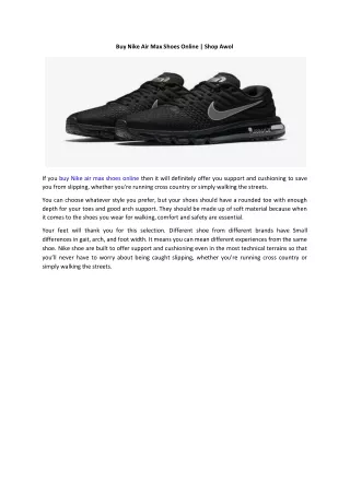 buy nike air max shoes online shop awol