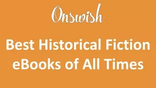 Best Historical Fiction eBooks of All Times