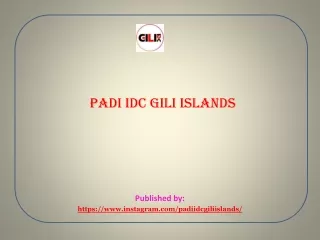 PADI IDC Gili Islands