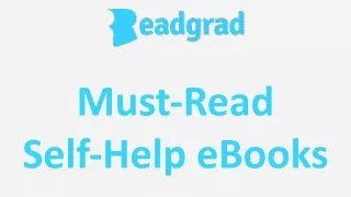 Must-Read Self-Help eBooks