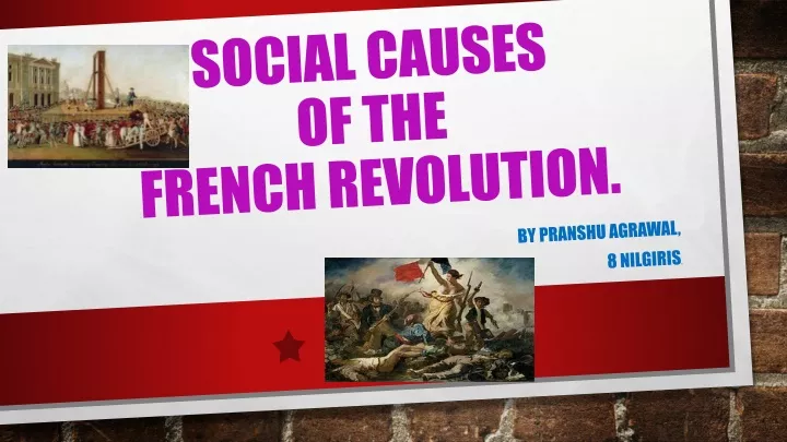 social causes of the french revolution