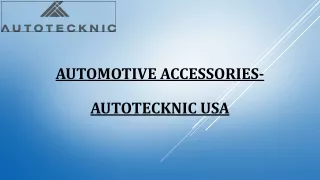 AUTOTECKNIC CARBON FIBER AUTOMOTIVE ACCESSORIES