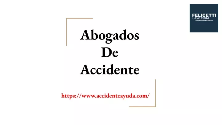 abogados de accidente