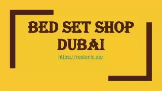 bed set shop dubai