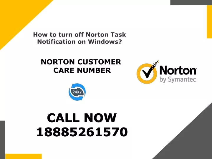 how to turn off norton task notification