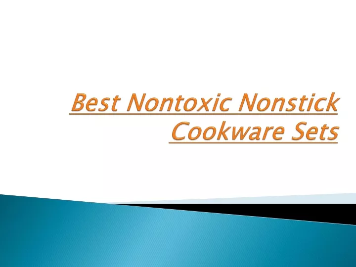 best nontoxic nonstick cookware sets