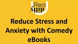 Reduce Stress and Anxiety with Comedy eBooks