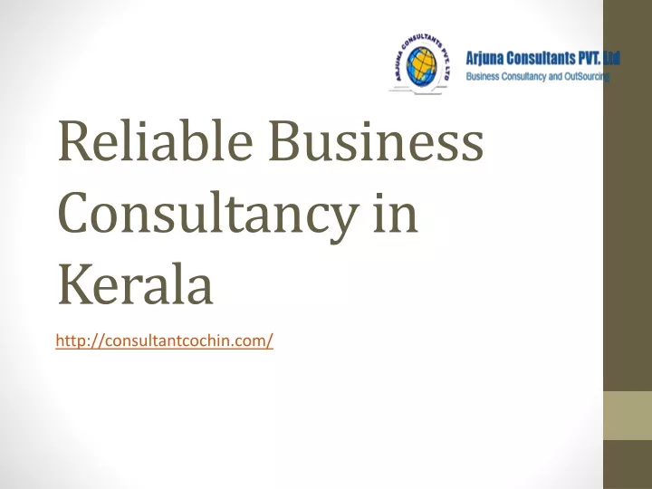 reliable business consultancy in kerala