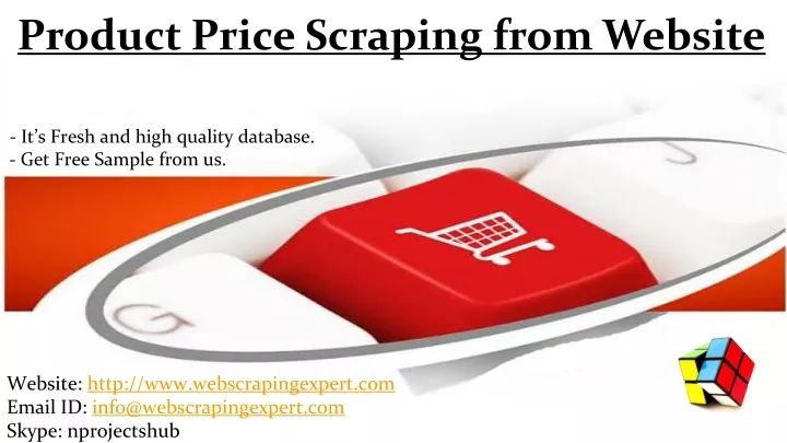 product price scraping from website