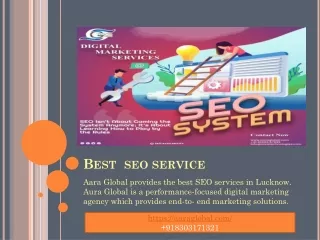 SEO services in Lucknow