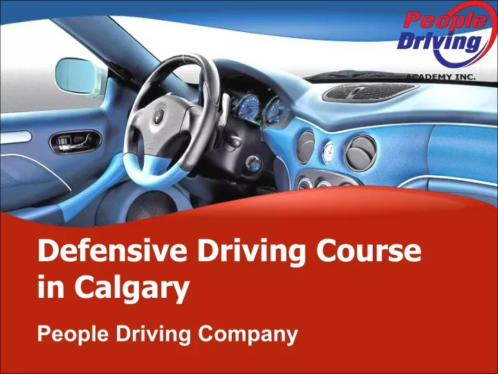 defensive driving course powerpoint presentation