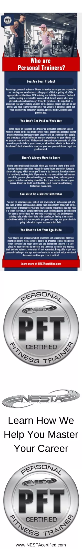 learn how we help you master your career