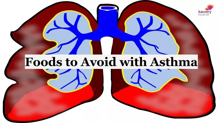foods to avoid with asthma